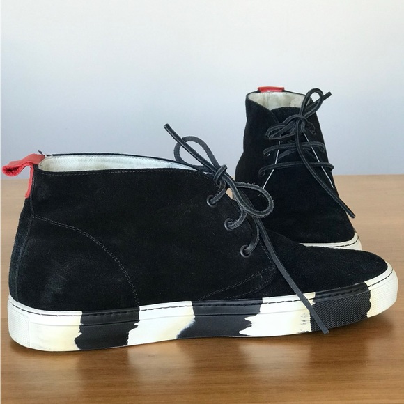 Del Toro Chukka Suede Sneakers/Black 

Men’s Size 9 handmade in Italy - Picture 11 of 11